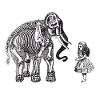 Alice nel Paese delle Meraviglie e l'elefante