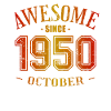 Octobre 1950 - Octobre Anniversaire Génial