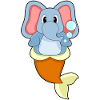 Elephant Mermaid