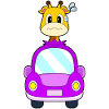 Voiture Girafe