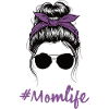 Momlife Hair Buns funny