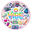 Retro Vibe: Neon Buzz