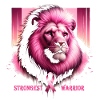 Pink Lion Warrior