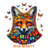 Fox & Flutter Charm