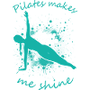 Pilates lässt mich strahlen