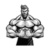 Bodybuilder Gym Muscles
