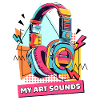 Artistic sound of PopArt headphones