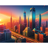 Future- Fantasy- Sunset