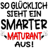 MATURA MATURANT GLÜCKLICH