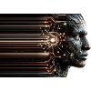 Digital Ghost Cyborg Design