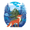 Forêt de renards