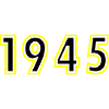 1945 Year Birthday