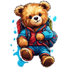 Teddybär / Kuscheltier / Stofftier / Geschenkidee
