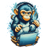 Clever Gaming Monkey