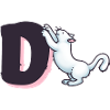 Cat Letter D