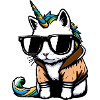 Chat-licorne