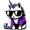 Chat-licorne