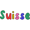 SUISSE. PAYS. GENEVE. HUMOUR. DRAPEAU