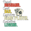 Card Player Dad