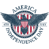 Freiheitsadler USA 4. Juli