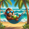 Singe de vacances
