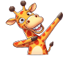 Cool Giraffe Dabbing Dab Dance