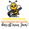 Abeille avec guitare