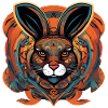 Rabbit Portrait