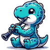Dino Flutist Design Mignon