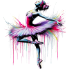 Ballet dancer with tutu