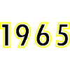 1965 Year Birthday