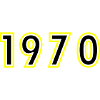 1970 Year Birthday