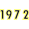 1972 Year Birthday