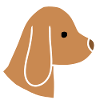 Dog Head Animal Icon