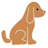 Dog Brown Animal Icon