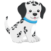 Chiot dalmatien