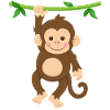 Monkey baby chimpanzee