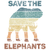 Éléphant amant Animal Design