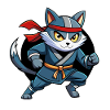 Ninja Katze