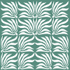 Motif de fleurs géométriques