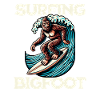 Surfing Bigfoot