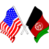 Flag USA flag Afghanistan