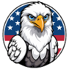 États-Unis et USA Eagle