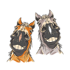 Pferdekopf Pferd Pferde