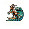 Surfing Goat