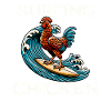 Surfing Chicken