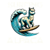 Surfing Alpaca