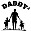 Daddy² 2 Children Black