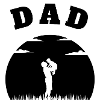 Dad Little Son Black