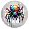 Spinne / Netz / Haustier / Kriechtier / Achtbeiner
